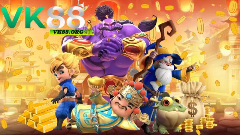 Giới thiệu thông tin nổi bật về sảnh game Nổ hũ VK88